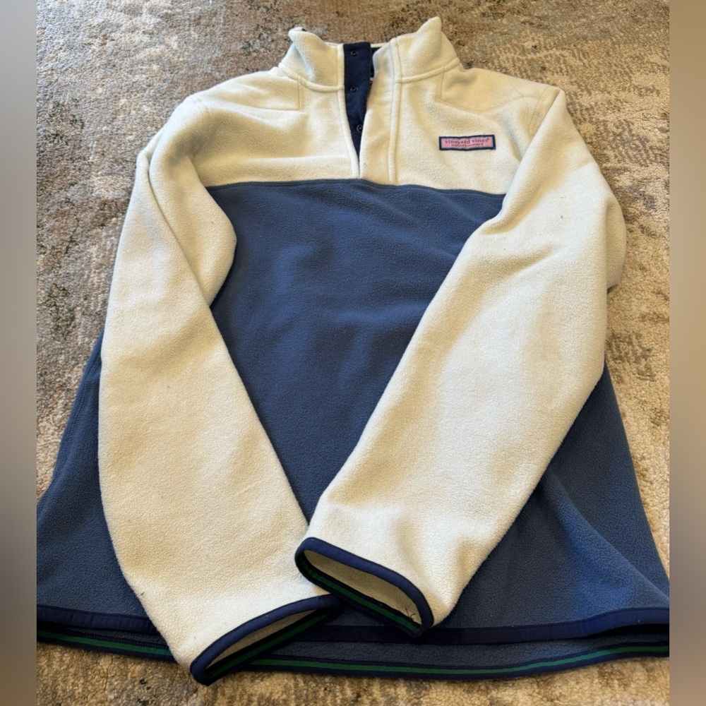 Vineyard Vines 3 Quarter Button Fleece